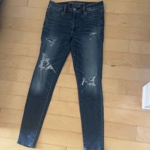 AE SIZE 8 ripped jeans